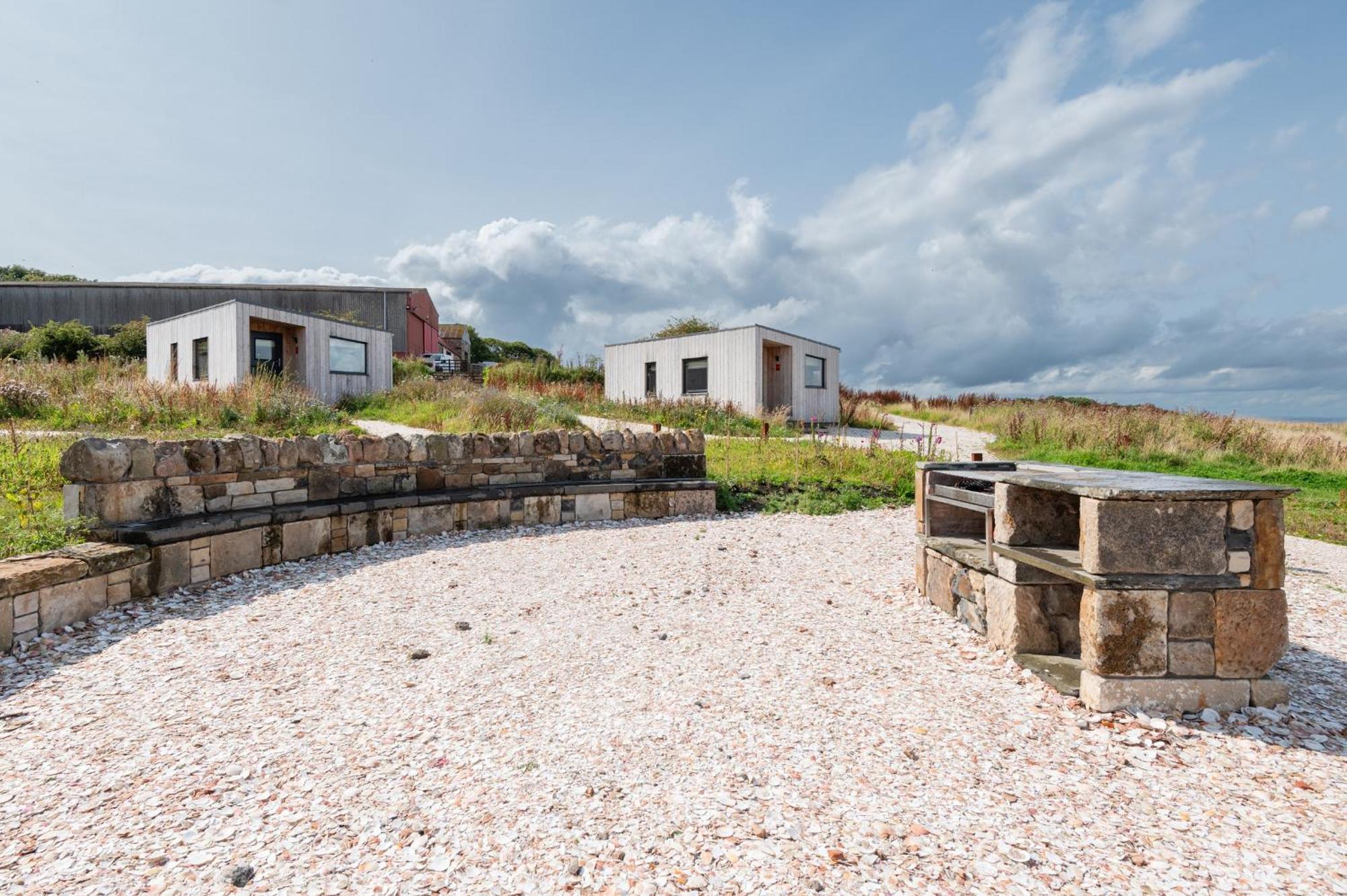 Rustic Cabins, Sea Views From Rewilded Farm With Highland Cows St Andrews Exterior foto